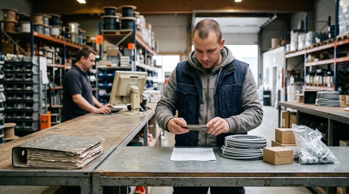 What you spent at the wholesaler this year — only the invoice folder knows